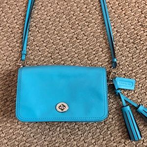 Blue Coach Purse